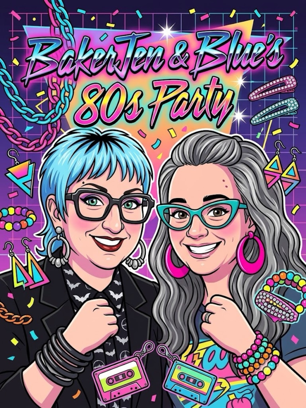 BakerJen & Blue’s Cohost Party Flyer - Picture 2 of 2